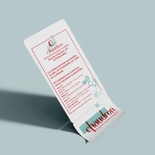 [ BRANDING ]

Déclinaison pour le restaurant de @les_gastrosophes : Chaudron.
Création des tickets solidaires pour les repas gratuits : ces tickets sont financés par vos repas dégustés avec bonheur au Chaudron. Une double bonne raison d'y aller. 

#branding #graphisme #typographie #riso #création #designgraphic #lovemyjob