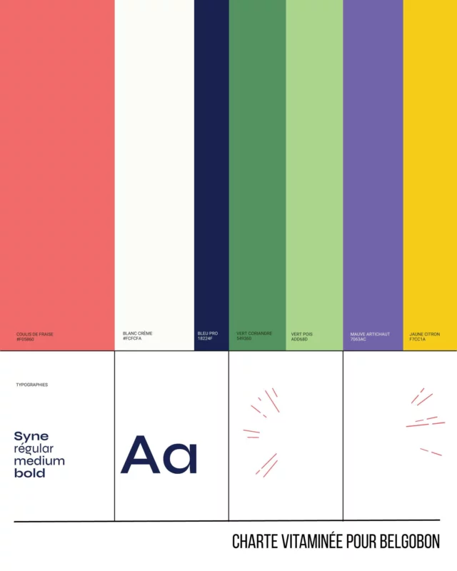 [ Identité visuelle ]

Belgobon via @mingle.food  nous a contacté pour la refonte de son site et pour donner un coup de boost à son identité visuelle. 

Couleurs plus vives, typographie plus impactante : nous avons revitaminé l’identité visuelle de @belgobon  pour qu’elle gagne en caractère et en dynamisme. Les apports ont été pensés pour servir la communication et vivifier son image. Une image plus peps, plus reconnaissable et plus en phase avec la personnalité du service et de sa cuisine. 

#Lahplab #DesignGraphique #IdentitéVisuelle #Belgobon #CommunicationVisuelle